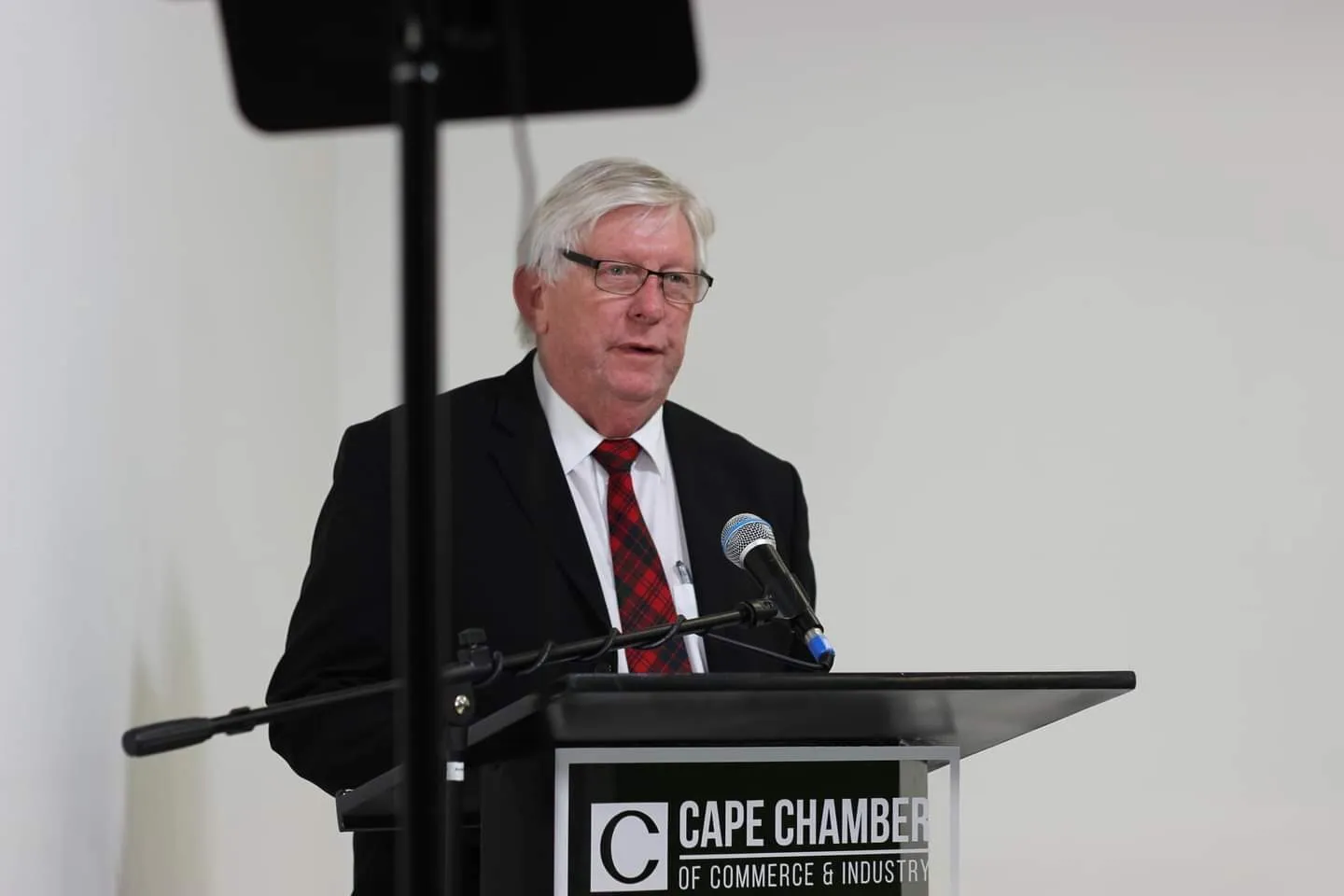 Presenting at a Cape Chamber event
