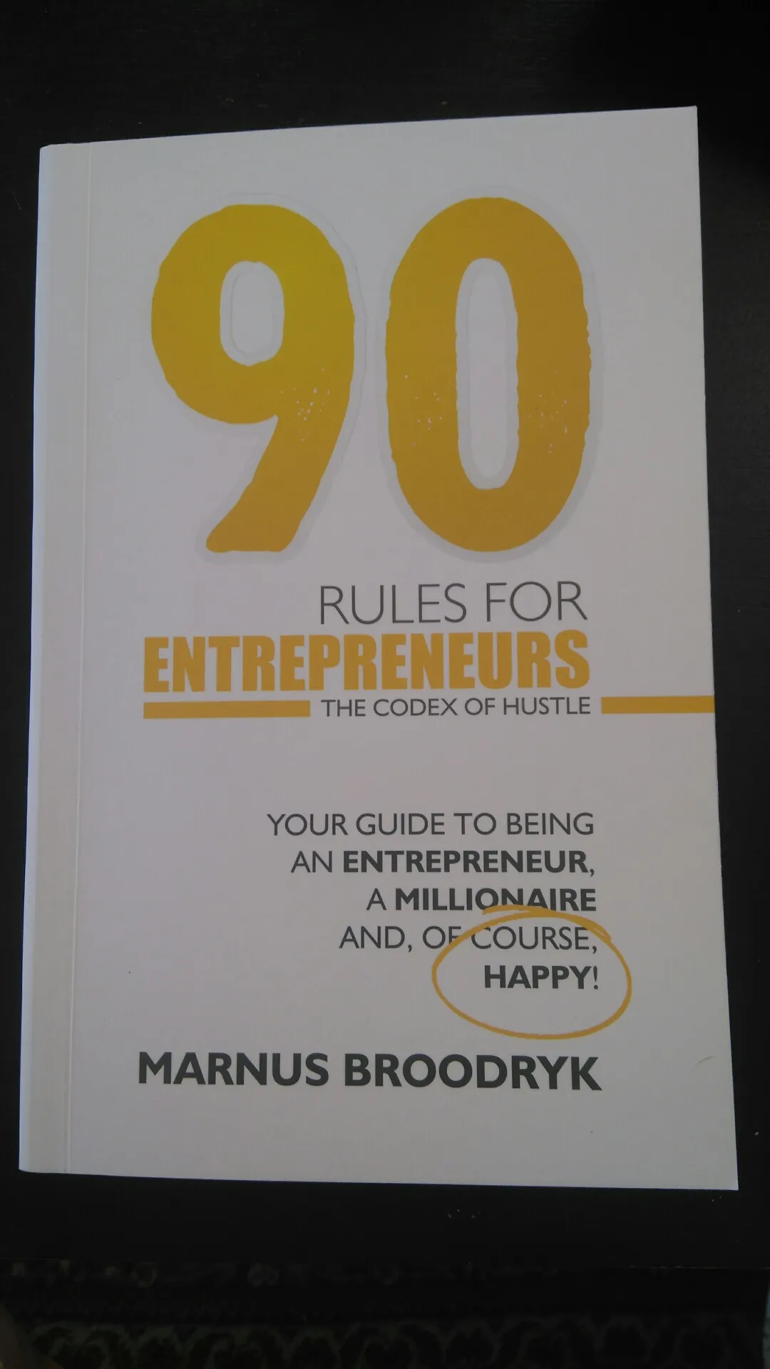 Marnus Broodryk book signing