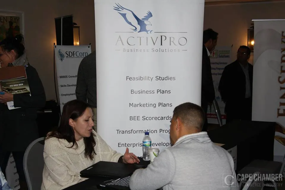 ActivPro team at an industry event